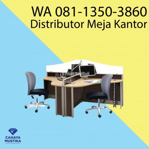 Distributor Partisi Kantor Modern 2 Staff di Malang