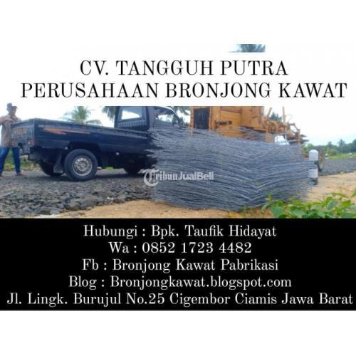Kawat Bronjong Penahan Longsor di Kaubun. Hubungi : 0852 1723 4482