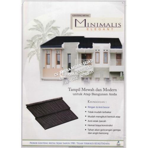 Genteng Metal Rainbow Roof Minimalis Elegant