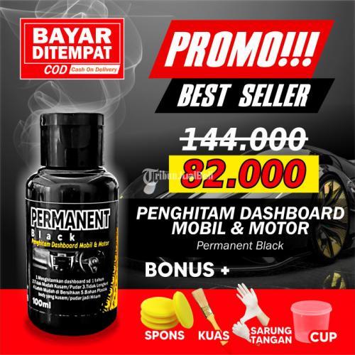 Hitamkan Dashnoard Motor Pakai Permanent Black Super Hitam Mengkilap di