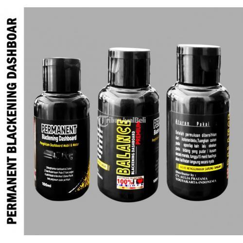 Hitamkan Dashnoard Motor Pakai Permanent Black Super Hitam Mengkilap di