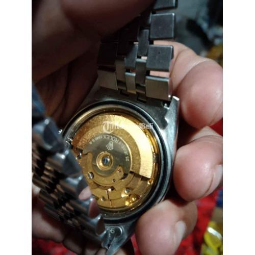 Jam Tangan Eautomatic Eta Seken Akurat Harga Nego Strap Rantai di