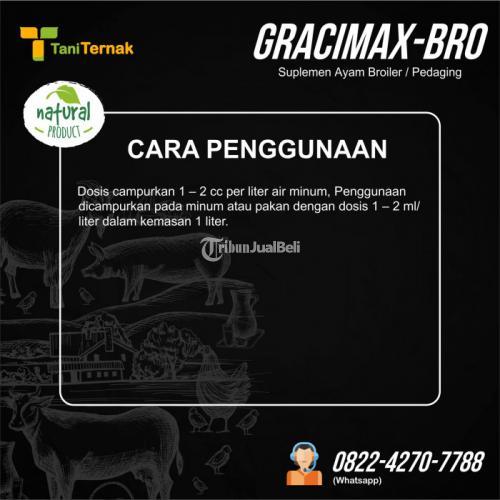 GRACIMAX BRO (Suplemen untuk ayam broiler)