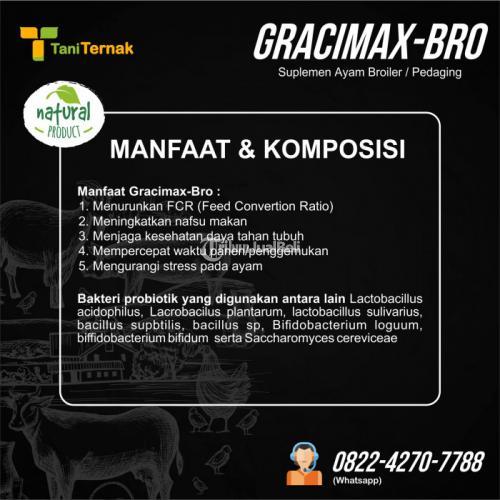 GRACIMAX BRO (Suplemen untuk ayam broiler)