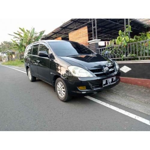 Mobil Toyota Kijang Innova G 2006 Hitam Seken Mesin Kering - Sleman