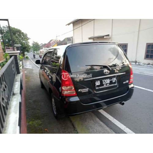 Mobil Toyota Kijang Innova G 2006 Hitam Seken Mesin Kering - Sleman