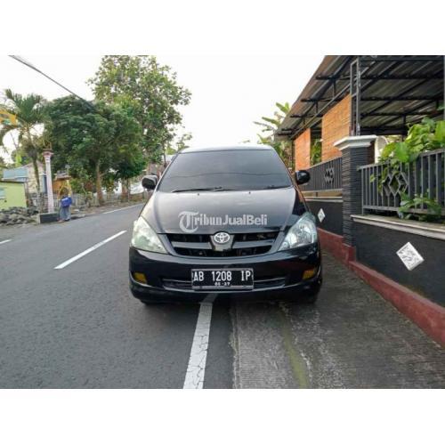 Mobil Toyota Kijang Innova G 2006 Hitam Seken Mesin Kering - Sleman