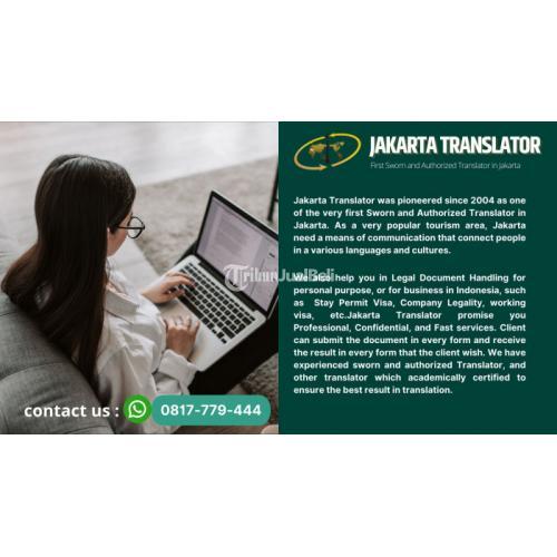 Jasa Penerjemah Tersumpah di Cianjur di First Sworn and Authorized