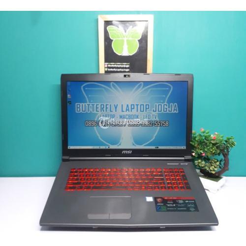 Laptop MSi Core I7-7700HQ VGA GTX 1060 6G Seken - Sleman