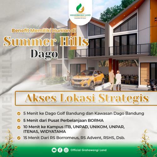 GEBYAR PROMO! RUMAH TINGGAL MEWAH MURAH 2 LANTAI DESAIN APHELION DAERAH DAGO
