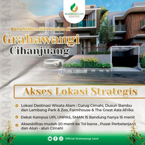 DISKON RATUSAN JUTA! RUMAH TINGGAL DESAIN BALI 2 LANTAI TERMURAH DIKAWASAN CIHANJUANG