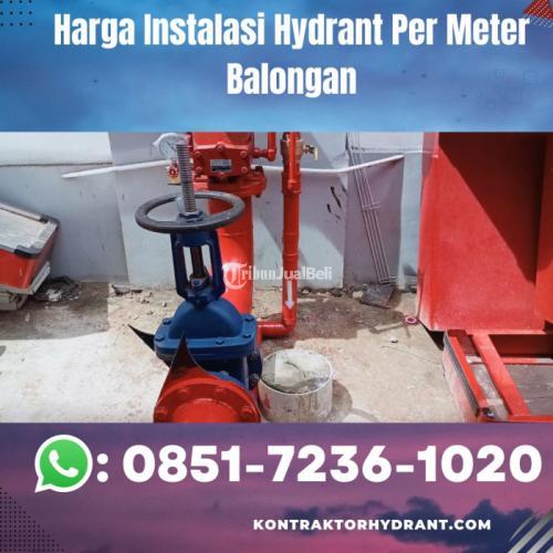 AHLINYA, WA 0851-7236-1020 Harga Instalasi Hydrant Per Meter Banda Aceh