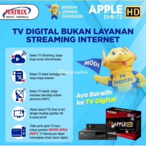 Full Set Antena Tv Digital dan Set Top Box T2 Terbaik Harga Terjangkau - Jakarta Barat