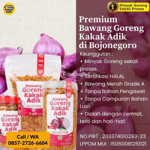 Premium Bawang Goreng Kakak Adik di Kabupaten Bojonegoro Call/WA 0857-2726-6604