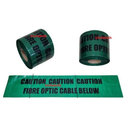 Caution Fibre Optic Cable Below Warning Tape Underground, Tanda Pita - Jakarta Pusat