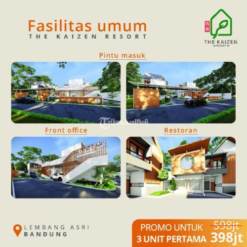 GEBYAR PROMO MURAH! RUMAH TINGGAL 2 LANTAI MINIMALIS 400JT AN DAERAH LEMBANG