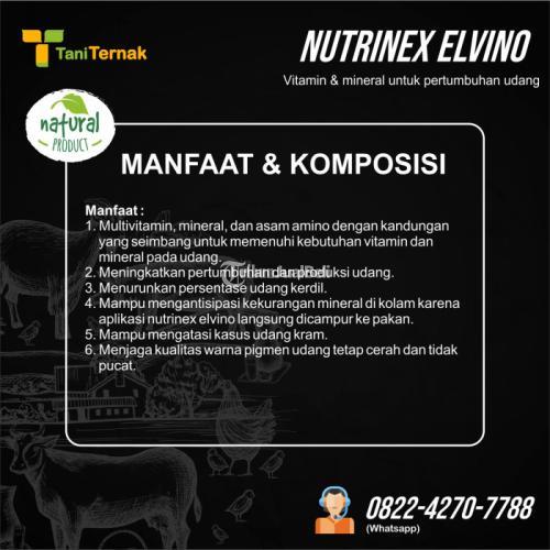 Nutrinex Elvino (Vitamin & mineral pertumbuhan udang)