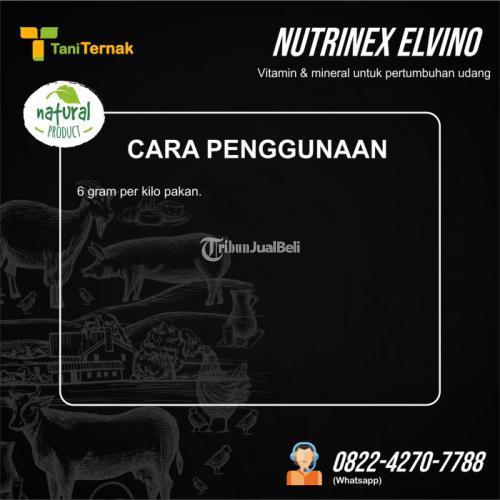 Nutrinex Elvino (Vitamin & mineral pertumbuhan udang)