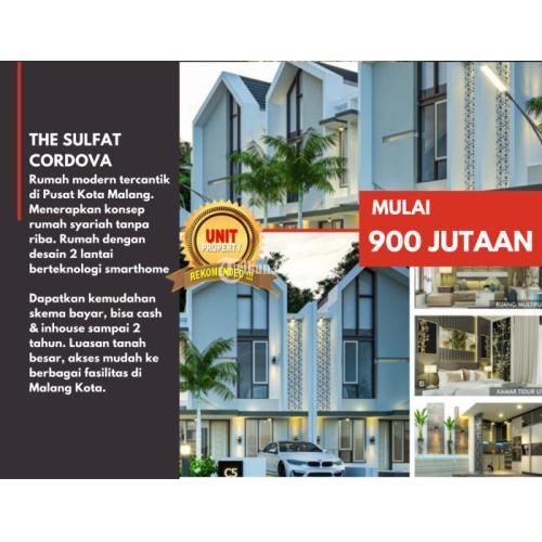 Rumah Villa 2 Lantai Malang Kota Lokasi Strategis