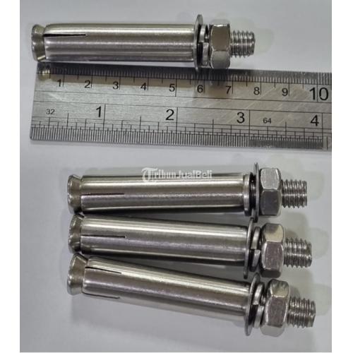 Wall bracket braket klem clamp,gantungan eyewash dinding