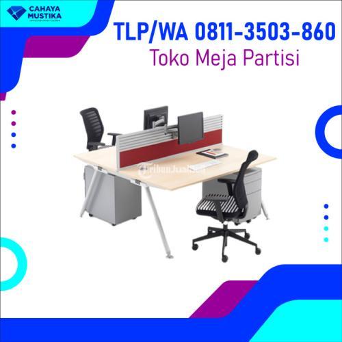 TELP/WA 081-1350-3860, Toko Partisi Kantor Modern 5 Staff di Malang