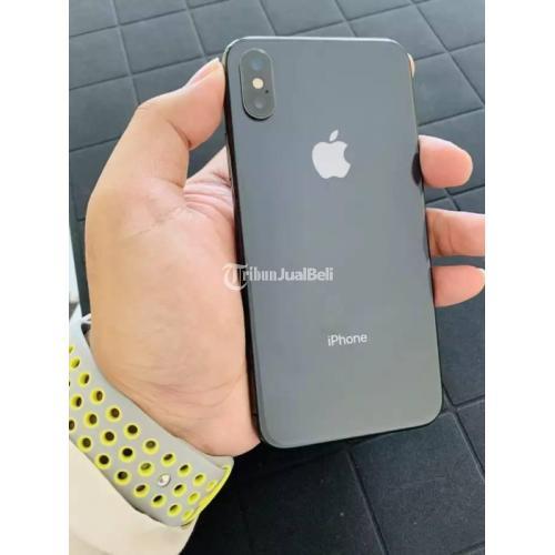 HP iPhone X 64 GB bekas Mulus Siap Pakai Harga Nego Warna Hitam - Madiun