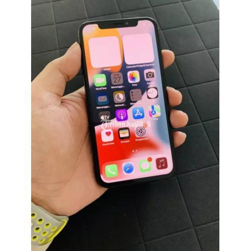 HP iPhone X 64 GB bekas Mulus Siap Pakai Harga Nego Warna Hitam - Madiun