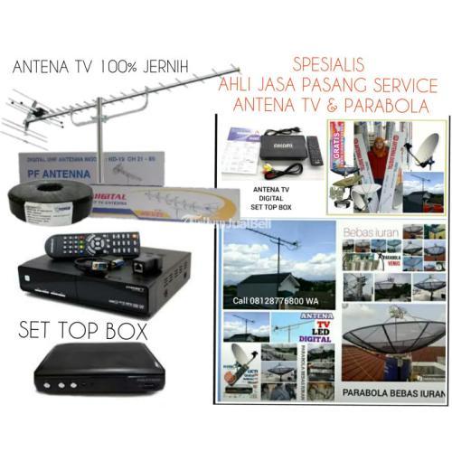 Ahli jasa Pasang baru Antena tv Digital & Parabola jaring klender /Pondok bambu