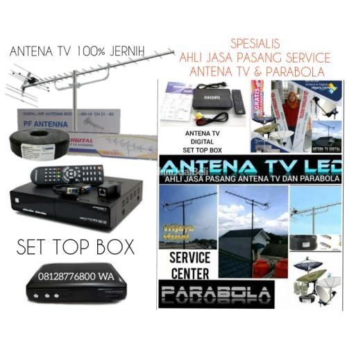Ahli jasa Pasang baru Antena tv Digital & Parabola jaring klender /Pondok bambu