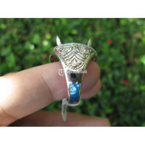 Ring Perak Hongkong 925 PRK037 Mewah With Zircon Murah