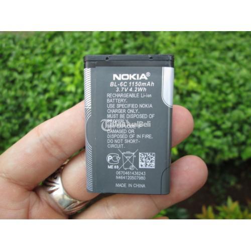 Baterai Nokia BL-6C BL6C Original 100% Nokia QD 6275 6265 E50 1150mAh