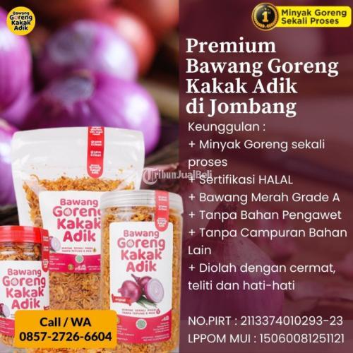 Premium Bawang Goreng Kakak Adik di Kabupaten Jombang Call/WA 0857-2726-6604