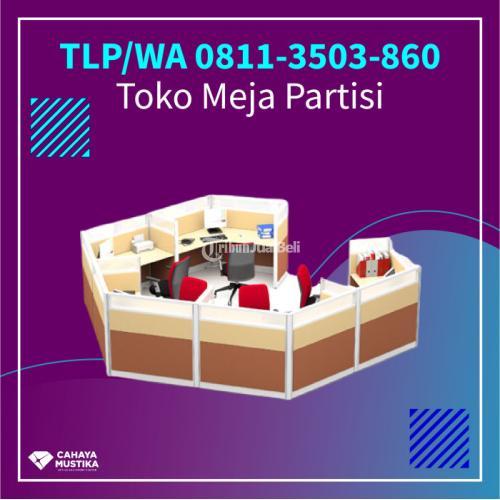 TELP/WA 081-1350-3860, Toko Partisi Meja Portable di Malang