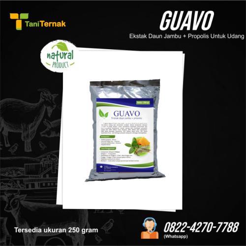 Guavo (Ekstrak daun jambu + propolis untuk udang)