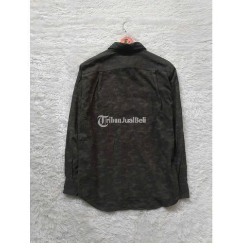 Flannel camo UNIQLO Size On Tag M (P 70 x L 53) Second Mulus Nominus - Malang