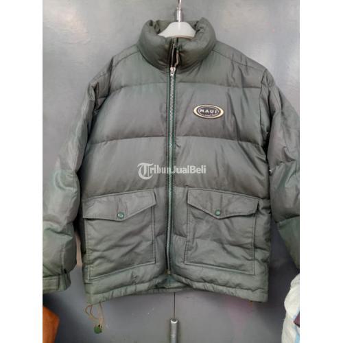 Jaket MAUI and Sons Bulu Angsa Made in USA Size 100 Setara L Warna Hijau Army - Bandung