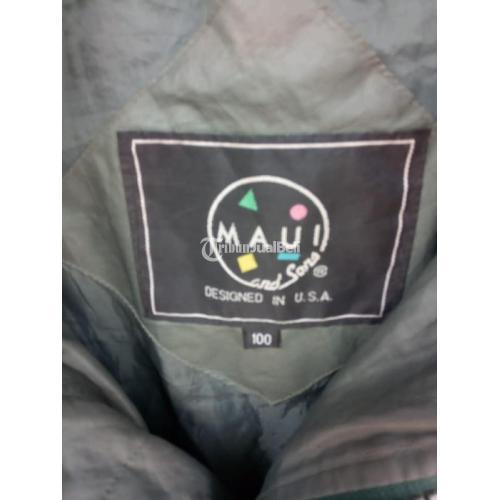 Jaket MAUI and Sons Bulu Angsa Made in USA Size 100 Setara L Warna Hijau Army - Bandung
