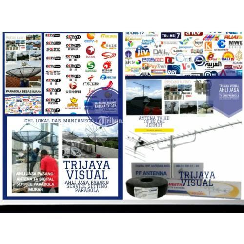 Agen Antena Parabola Set top box Ahli jasa Pasang Antena tv Digital lebak bulus
