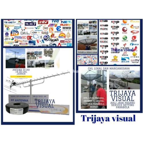 Agen Antena Parabola Set top box Ahli jasa Pasang Antena tv Digital lebak bulus