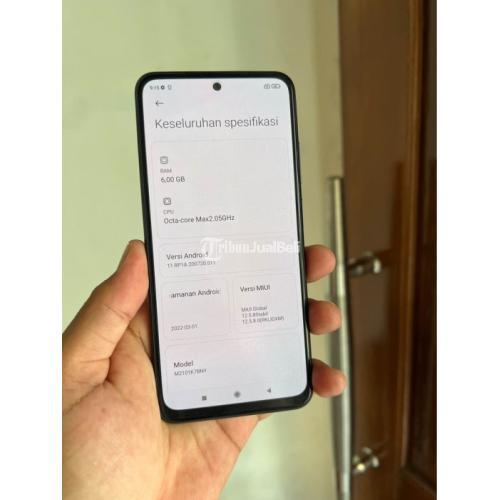 HP Xiaomi Redmi Note 10s RAM 6/128GB Grey Second Fullset Bisa TT - Mojokerto