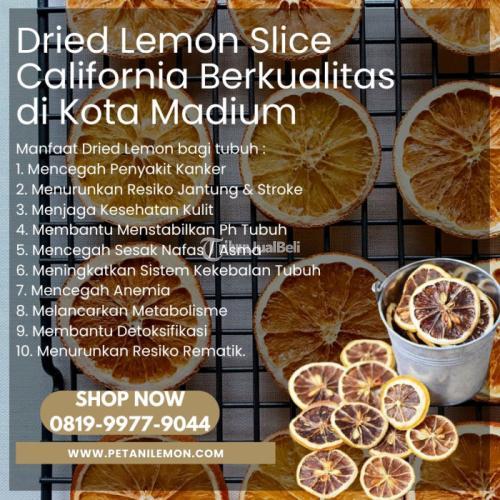 Dried Lemon Slice California Berkualitas di Kota Madium Call/WA 0819-9977-9044