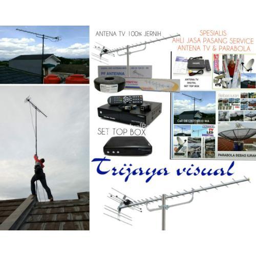 Agen Parabola Digital Ahli Jasa Pasang Antena TV Set Top Box Cikarang - Bekasi