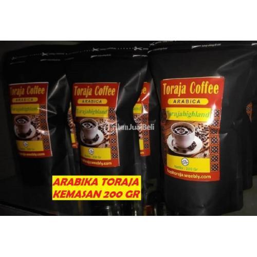 Biji Kopi Toraja Asli Arabika dan Robusta Premium