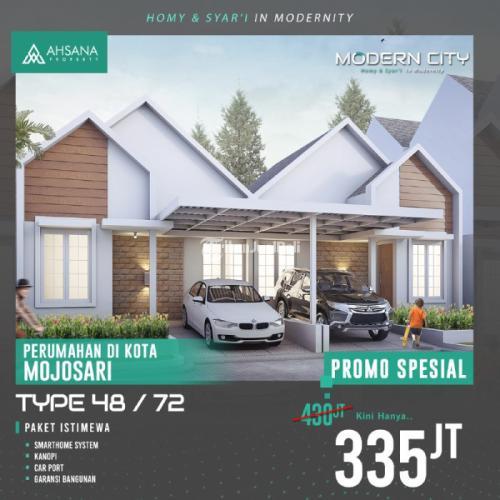 Dijual Rumah di Perumahan Menanggal Mojosari Smart Home - Mojokerto