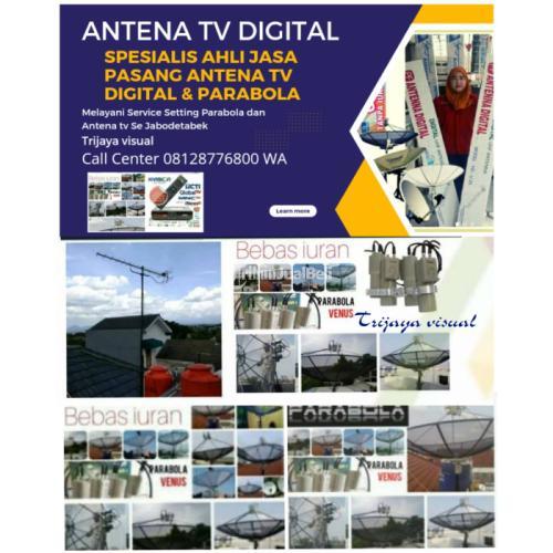 Agen Antena tv Digital Pamulang Ciputat Teknisi ahli Pasang Parabola Serpong Bsd