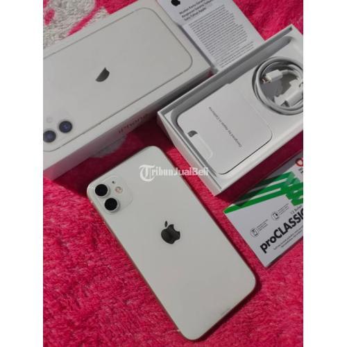 HP Apple iPhone 11 128GB iBox Ex PA/A Fullset Original Bawaan Nominus Garansi Panjang - Bekasi