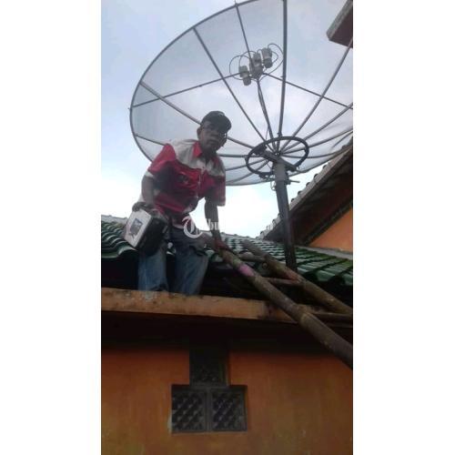 Antena tv Digital Set top box Ahli jasa Pasang Antena Parabola Tigarasa / Teluk naga