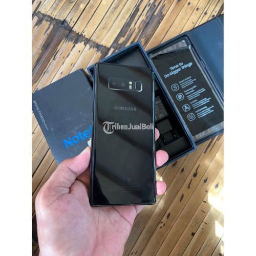 HP Samsung Galaxy Note 8 SEIN Black Bekas Garanso No Minus Bisa TT - Mojokerto