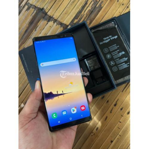 HP Samsung Galaxy Note 8 SEIN Black Bekas Garanso No Minus Bisa TT - Mojokerto
