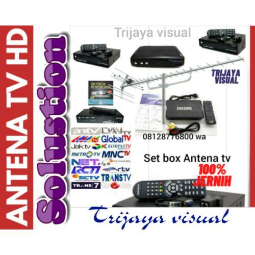 Agen Antena tv Digital Set top box Jernih Ahli jasa Pasang Antena tv Digital Lenteng Agung